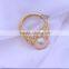 9-10MM round shape new design natural cultured freshwater pearl ring