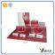 hot sale china supplier business china luxury acrylic jewelry display set with customized popular in the market