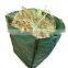 Patio PE Woven Plastic Popular Garden Tip Bag ,Super Quality Popular Leaf Collector Bag With Handles