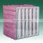 Large Air Flow Low Resistance Air Inlet Filter Pocket Filter For Gas Turbine System