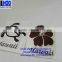 Plastic pvc dome sticker Tortoise shape die cut sticker,embossed plastic label