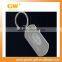 Engraved promotional custom metal keychain