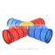 Pawhut New 4 Way Pet Cave Play Fun Kitten Kitty Colorful Toy Shape Exercise Cat Tunnel