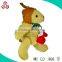 Hot Sale Kids Gift Stuffed Plush Soft Giraffe Keychain For Baby Gift