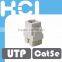 Cat 5e 180Degree UTP Modular Keystone Jack