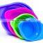 Silcook 8-Piece Set Stackable Silicone Measuring Cups - Space Saving Collapsible Cup Sets to Measure Dry and Liquid Ingredients