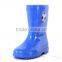 High quality football pattern pvc rain boots cheap pvc rain shoes for boys