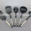 Modern Non-stick kitchen utensils set/ nylon kitchen ware/Kitchen Utensi stainless steel+nylon 5pcs kitchen ware set NY13