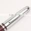 Eco-friendly leather marking promotional metal ball pen