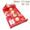 weiqian 12 egg tray with motor 2.5rpm, 48pcs quail egg tray with motor automatic