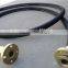 Hydraulic End Fitting and Pilot-Brake-Hydraulic, Synthetic Rubber Hydraulic Hose Assembly, 400 bar Max Pressure