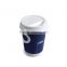 logo Printed Disposable Paper Cup with Lid, coffee paper cup double wall paper cups with lid, ripple wall