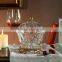 Royal Bronze Crystal Candy Can, Luxury Home Decorative Candy Jar (BF01-0213)