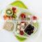Wholesale Plastic 3 compartment food container PP bento lunch box storage box