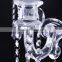 Professional made unique design crystal candelabra candle holder manufacturer sale