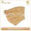 Cork fabric cosmetic bag wood cork plain makeup brush bag