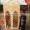 pine wood box for wine glasses,wooden wine bottle crate