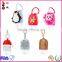 2017 Portable hand sanitizer with silicone holder with different smells