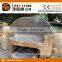 GCF2017 Natural Rock Stone Bench With Back