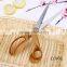 Colorful fashional PP handle stainless steel high quality tailor scissors