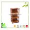 Good Quality natural bamboo tall book shelves