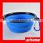 UCHOME Pet Dog Water Food Feeding Bowl Travel Folding Retractable Silicon Dog Bowel