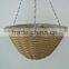 Round hanging basket for indoor and outerdoor decoration