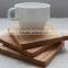 wooden drink coaster wholesale/wood coaster