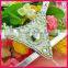 Wholesale ladies shoes upper with rhinestones for new year