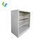 Best price half height open shelf steel cupboard