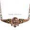 Antique Steampunk Angel Wing Gear Pendant Necklace Wholesale