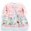 2013 lastest girls autumn spring style High quality children baby girl suit dress 2 Sets