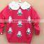 sale custom sweet rabbit embroidered kids knitted jumpers