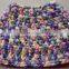 Girls Colorful Knit Bun Beanie Ponytail Hat