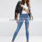 Wholesale New Elastic Slim Denim Latest Design Pencil Skinny Woman Jeans