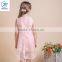 2017 Girls Chiffon Party Dress Children Frocks Designs With Irregular Hem