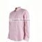 Slim Fit Hit Color Classic Grid Oxford Men long sleeve casual Shirt