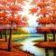 Diy Diamond Embroidery Landscape Painting Full Rhinestones Pasted Painting Cross Stitch Mosaic Craft