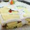 2015 new design 100% polyester printed children coral sherpa fleece blanket