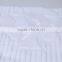piece dyed solid color jacquard hotel bath mat embossed logo