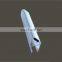 PVC magnetic shower door seal for 90 and 180 degree arc shaped glass doors