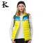 Fashion men windbreaker sleeveless jacket short down vest for winter