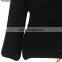 Women Rosette Korea Designs Black Knit Pullover Sweater Top