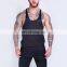 mens black spaghetti strap stringer jersey vest