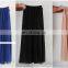 New Design Beautiful Candy Colored Chiffon Long Fashion Lady Skirt