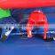 kids inflatable boxing with gloves and helmets/inflatable boxing ring for sale