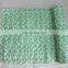 Hand Quilted Pine Leaf Hand Block Printed Crib Size Quilt With Kantha Stitches baby wrap