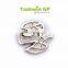 Made in China peace dove metal pin/Simple design zinc ally china metal badge