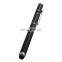 4 in 1 Capacitive Stylus Styli and Ball Point Pen with Red Laser Presentation Pointer and LED Torch Light for Apple iPad, iPhone