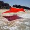 UV50 lycra camping beach sun shade tent with sand anchor